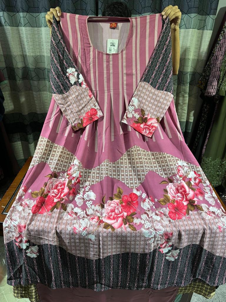 Gorgeous Color Print Borka 6