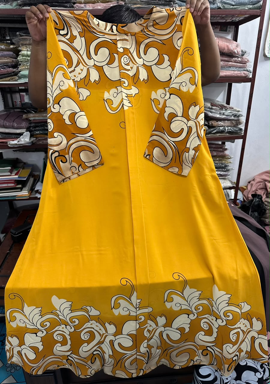 মিশুরী প্রিন্ট গাউন 2