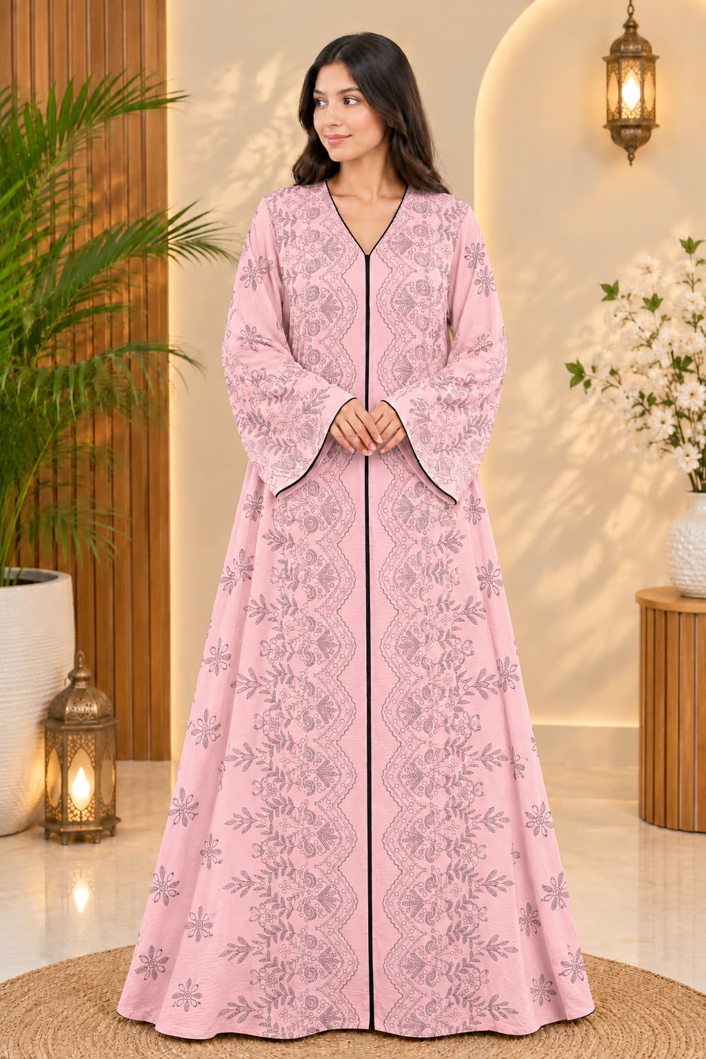CEY GEORGE PRINT KOT PAIPIN BABY PINK